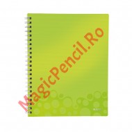 Caiet A4, spira, 80 file, dictando