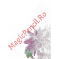 Hartie cerata colorata, cadou, mov, 50x70