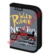 Penar echipat 16 piese din poliester, Herlitz, Wild Rider