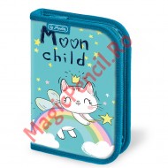 Penar echipat 16 piese din poliester, Herlitz, Moonchild