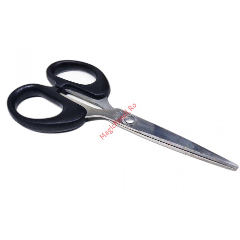 Foarfeca pentru birou, 13,8 cm, lame din otel inoxidabil, maner din plastic, DL