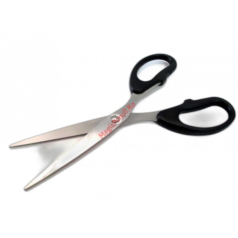 Foarfeca pentru birou, 19 cm, lame din otel inoxidabil, maner din plastic, DL