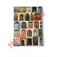 Caiet A4, spira, 80 file, matematica