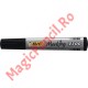 Marker Permanent BIC 2300, varf tesit de 3-5 mm, Negru