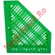 Suport pentru documente vertical, 24,5 x 28,5 x 8,4 cm, Verde