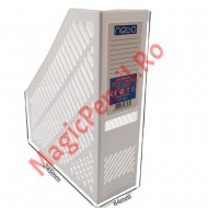 Suport pentru documente vertical, 24,5 x 28,5 x 8,4 cm, Alb