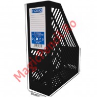 Suport pentru documente vertical, 24,5 x 28,5 x 8,4 cm, Negru