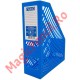 Suport pentru documente vertical, 24,5 x 28,5 x 8,4 cm, Albastru