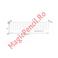 Instalatie Ploaie, Craciun, 400 LED-uri, 9/1M, Multicolor, 8 viteze, fir transparent