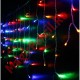 Instalatie Ploaie, Craciun, 400 LED-uri, 9/1M, Multicolor, 8 viteze, fir transparent Instalatie Ploaie, Craciun, 400 LED-uri, 9/1M, Multicolor, 8 viteze, fir transparent