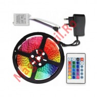 Banda LED, telecomanda, RGB, 5M