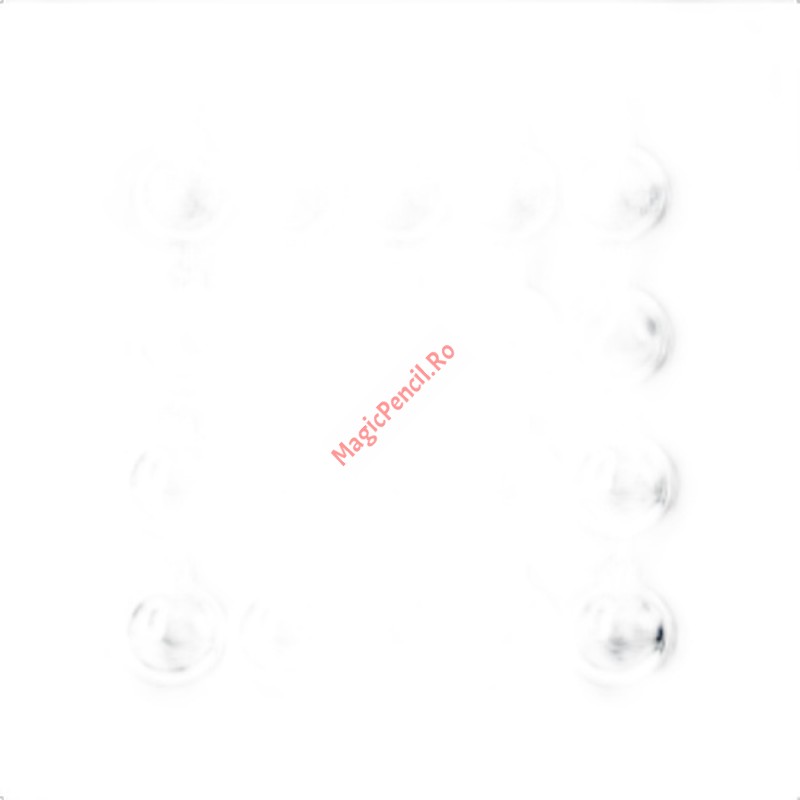 Set 12 globuri, 5 cm diametru, albastru