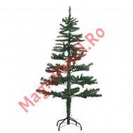 Brad artificial, suport din plastic, 1.8M, verde