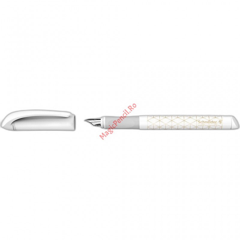Stilou Schneider Easy, alb