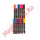 Set 12 markere acrilice, vopsea, alcool, tip Posca