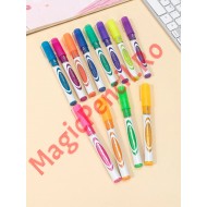 Set 12 markere acrilice, vopsea, alcool, Glitter, tip Posca