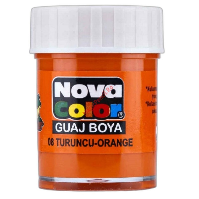 Tempera tip Goase, 12 culori, 30ml, Nova Color