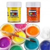 Tempera tip Goase, 12 culori, 30ml, Nova Color