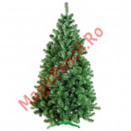 Brad artificial, suport din plastic, 2.1M, verde