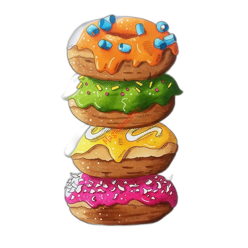 Set 60 markere pentru schite, Alcool, 3-6 mm / 1-2 mm