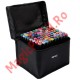 Set 48 markere pentru schite, Alcool, 3-6 mm / 1-2 mm
