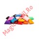 Set Plastilina inteligenta, Modelling Clay, 12 pungi, multicolora, cu accesorii