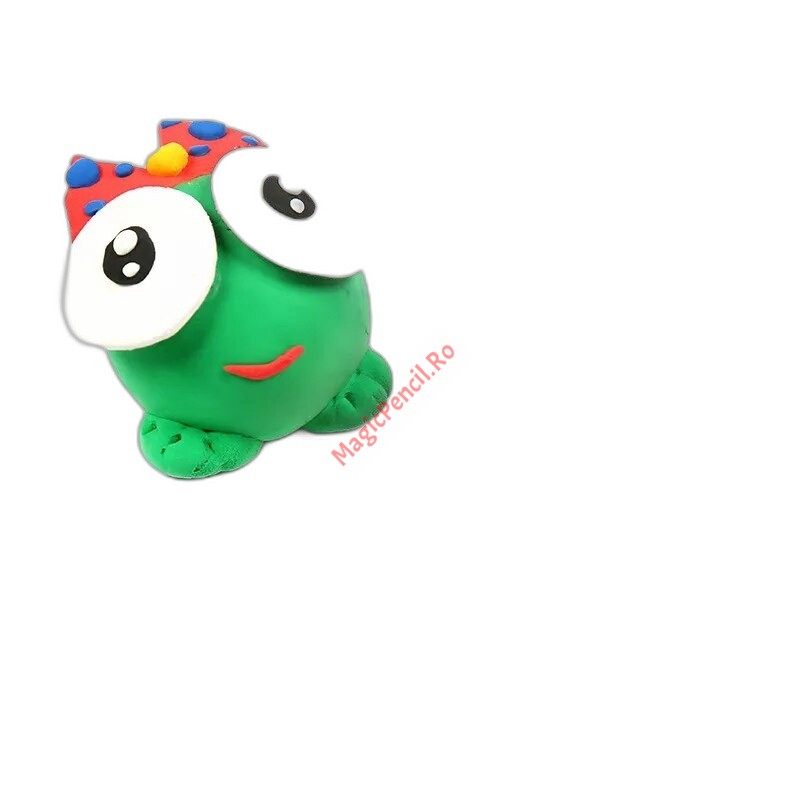 Set Plastilina inteligenta, Modelling Clay, 12 pungi, multicolora, cu accesorii