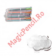 Pix cu 6 culori, Transparent