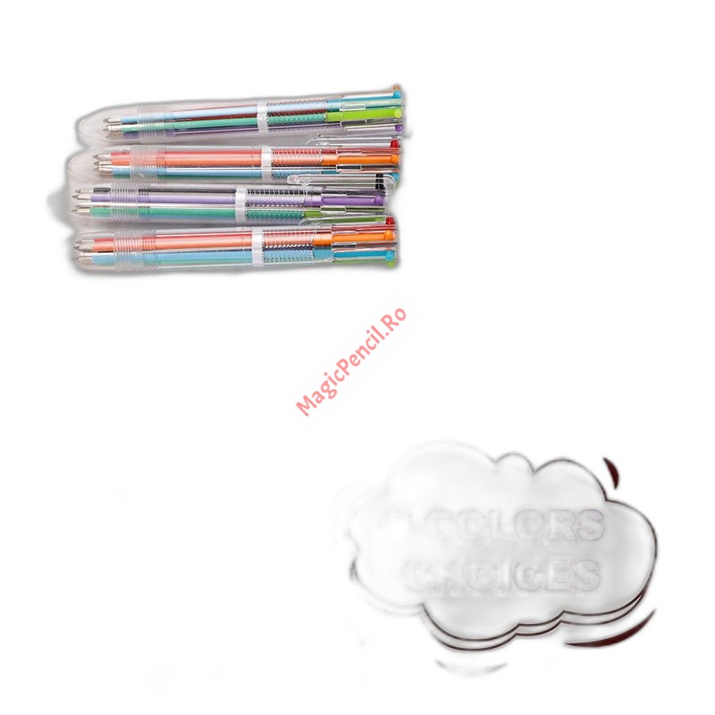 Pix cu 6 culori, Transparent