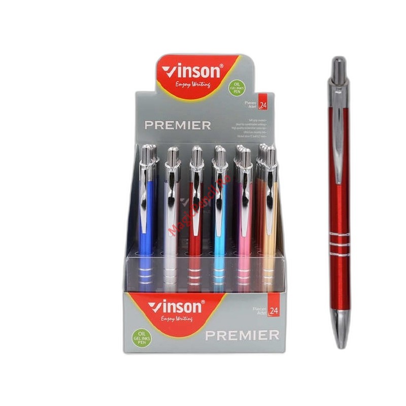 Pix Vinson Premier, metalic, gel, 0,7mm, 7631