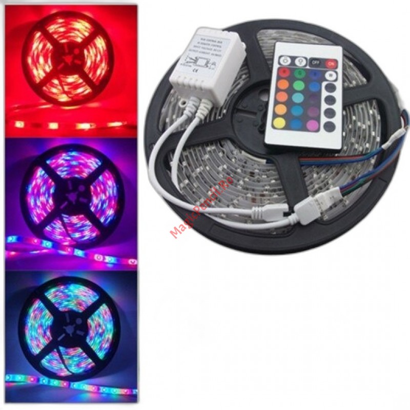 Banda LED, telecomanda, 5M
