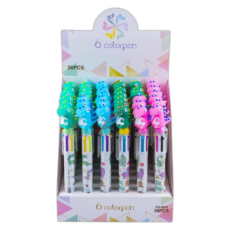 Pix cu 6 culori, Dinozaur