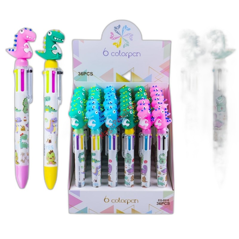 Pix cu 6 culori, Dinozaur