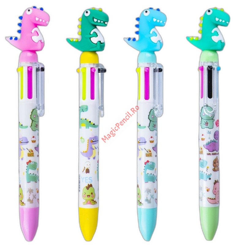 Pix cu 6 culori, Dinozaur