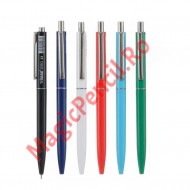 Pix Vinson Zero, plastic, gel, 0.7mm, albastru