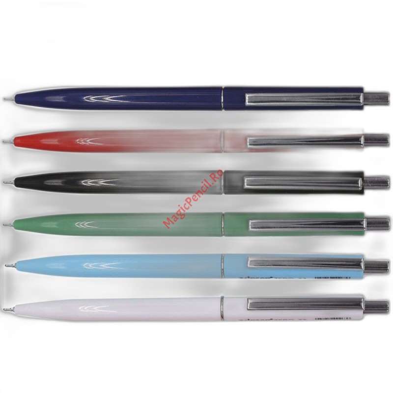 Pix Vinson Zero, plastic, gel, 0.7mm, albastru