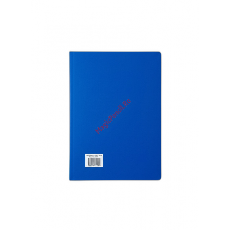 Caiet A4, 80 file, PP, dictando, albastru