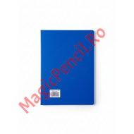 Caiet A4, 80 file, PP, dictando, albastru