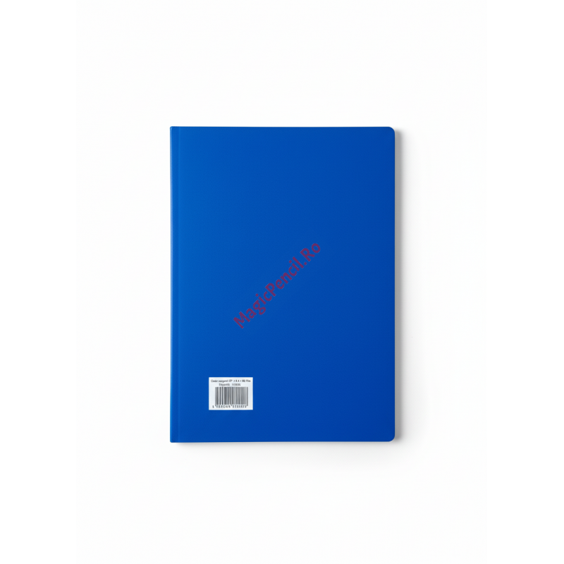 Caiet A4, 80 file, PP, dictando, albastru