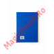 Caiet A4, 80 file, PP, dictando, albastru