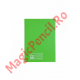 Caiet A4, 80 file, PP, matematica, verde