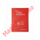 Caiet A4, 80 file, PP, dictando, rosu