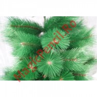 Brad artificial de Craciun tip pin, clasic, pentru interior/exterior, inaltime 180 cm, verde, suport metalic inclus