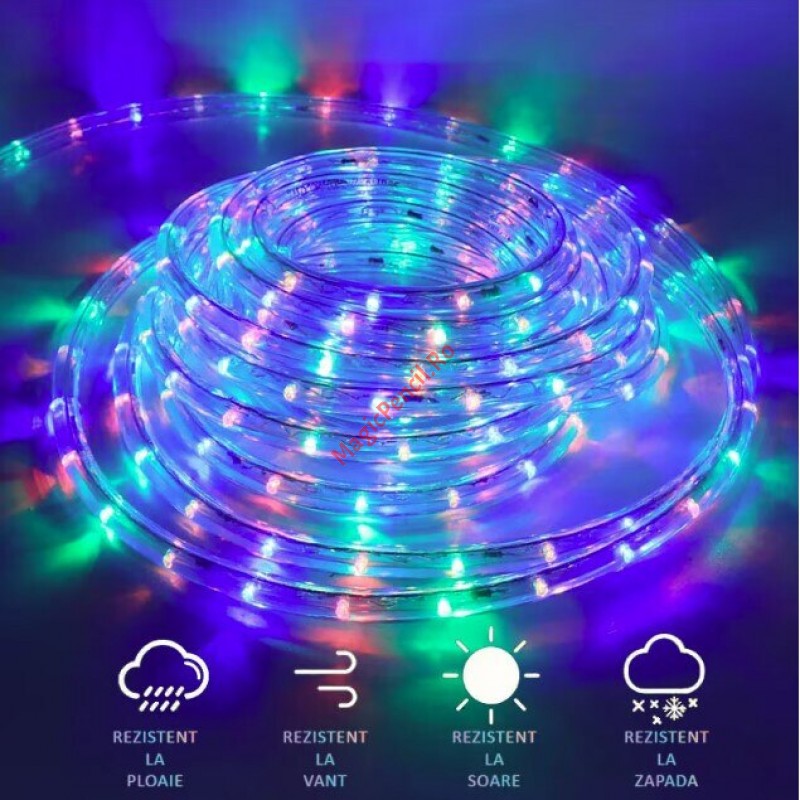 Furtun Luminos LED, multicolor, 20M