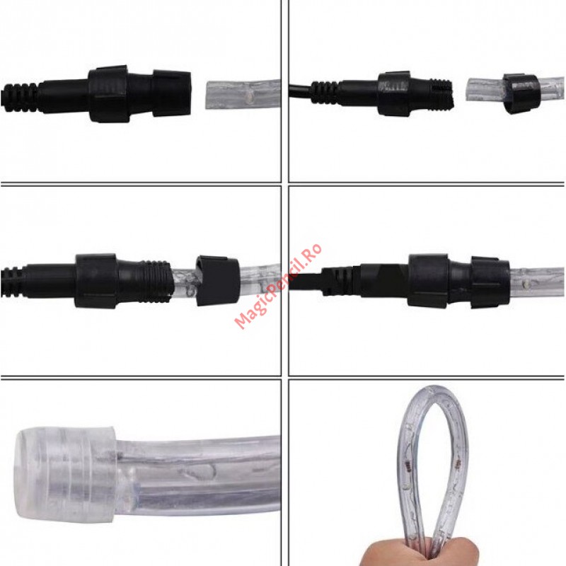 Furtun Luminos LED, multicolor, 20M